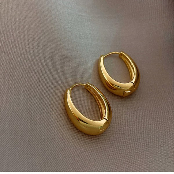 Leticia Oval Earrings