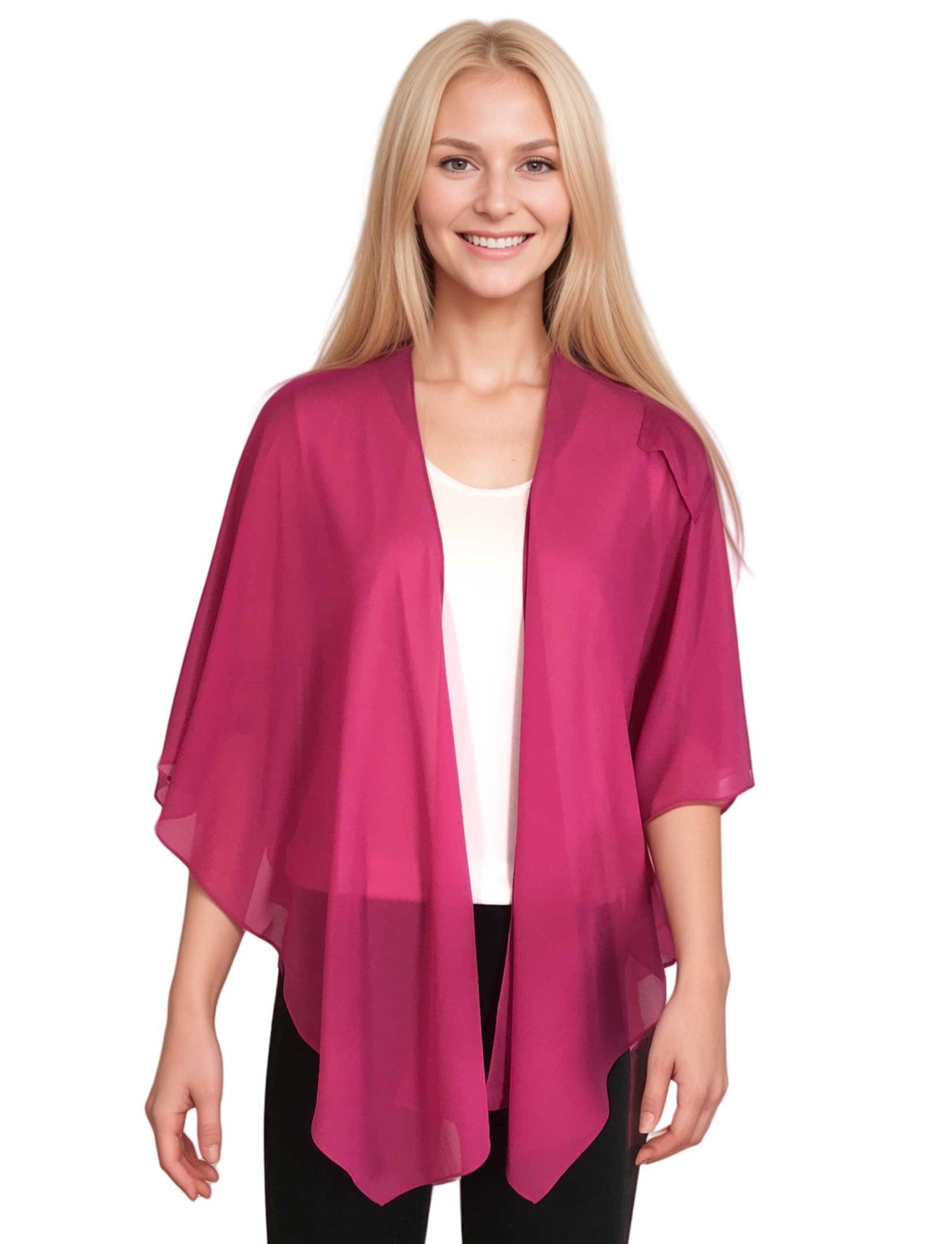 3917 - Georgette Pull Through Loop Wrap