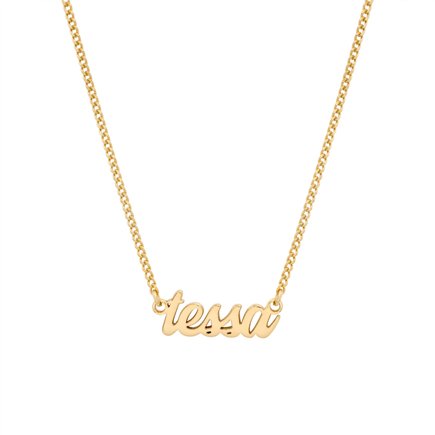 Custom Name Plate Necklace