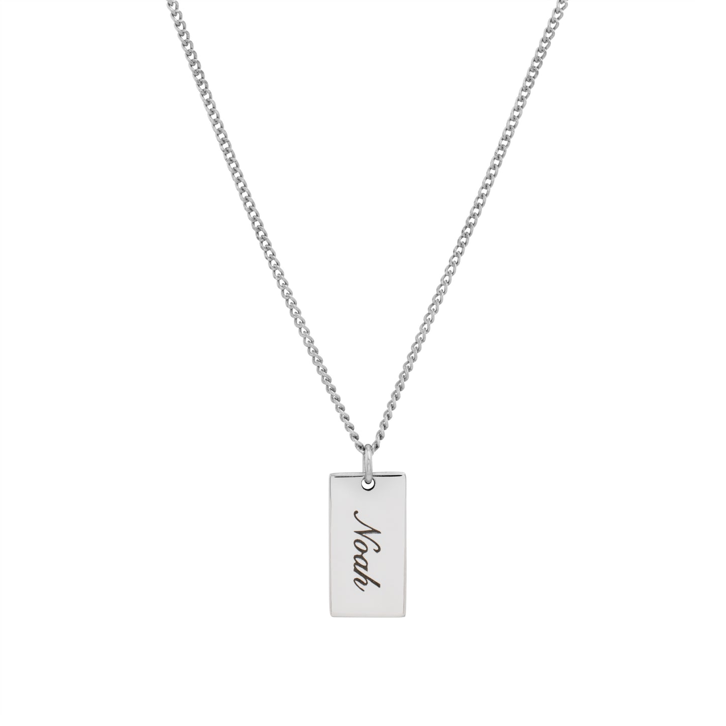 Dog tag necklace