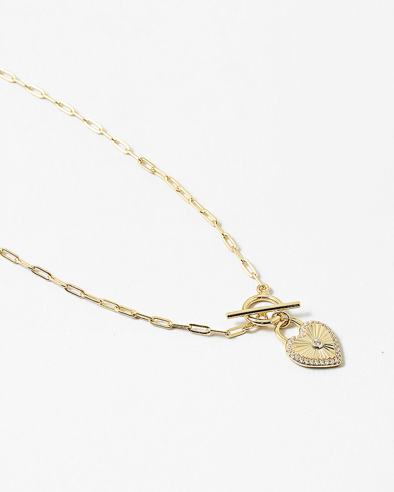 Gold Heart Necklace