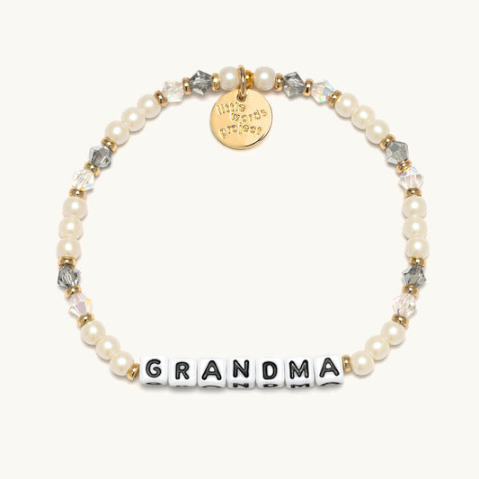 White-Grandma-Strand Of Pearls