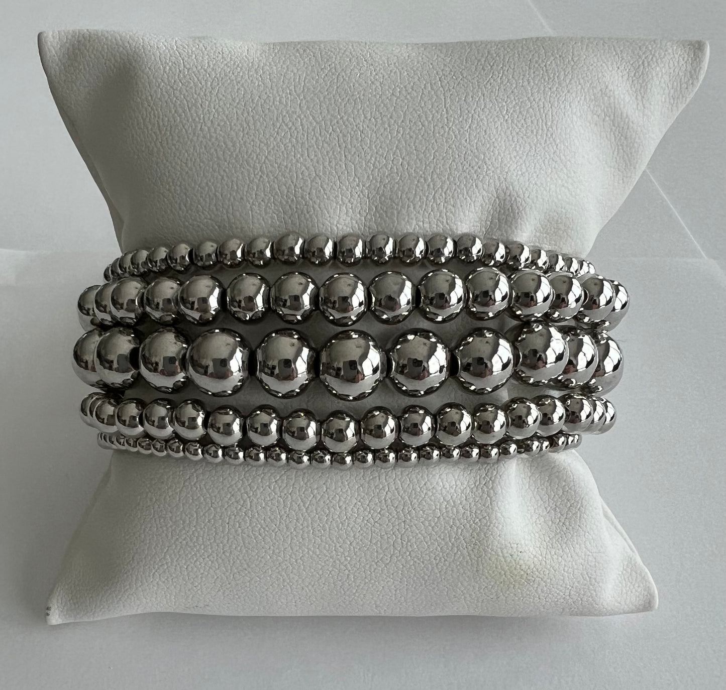 Set of 5 Beaded Bracelets