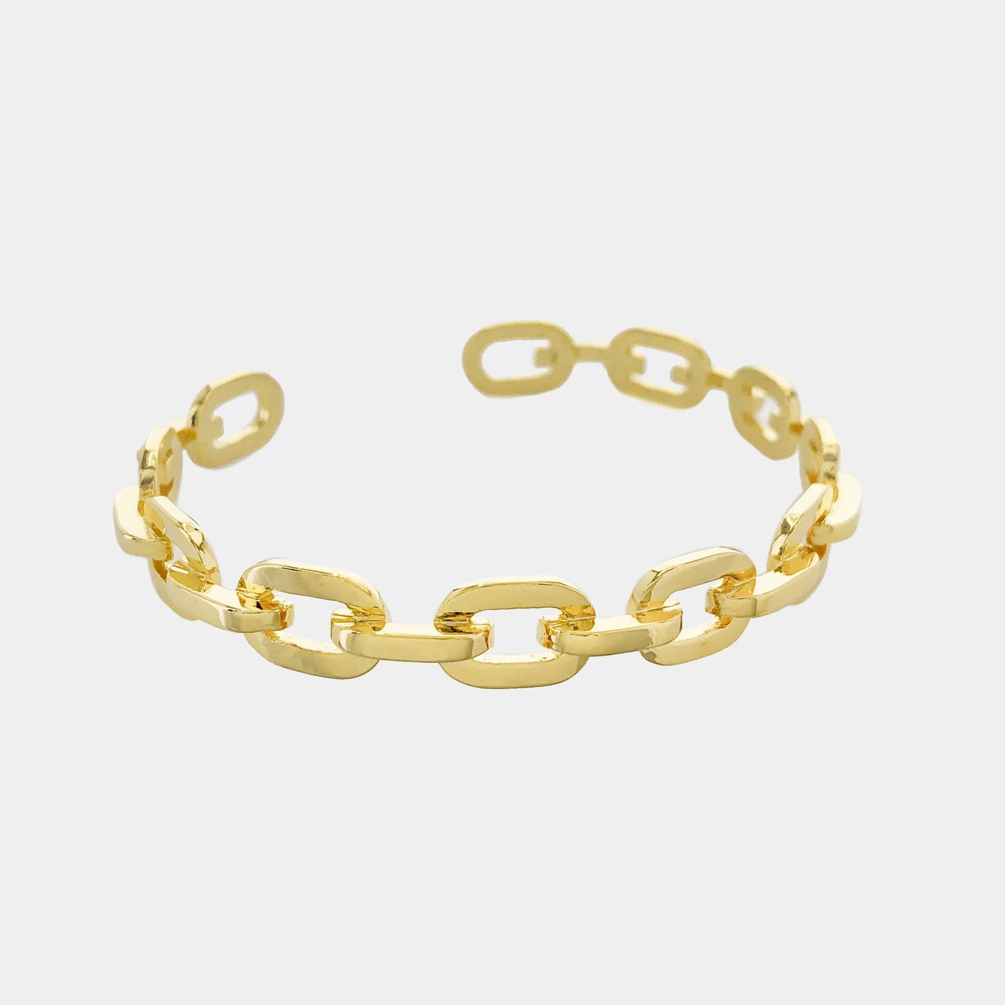 Paperclip Chain Cuff