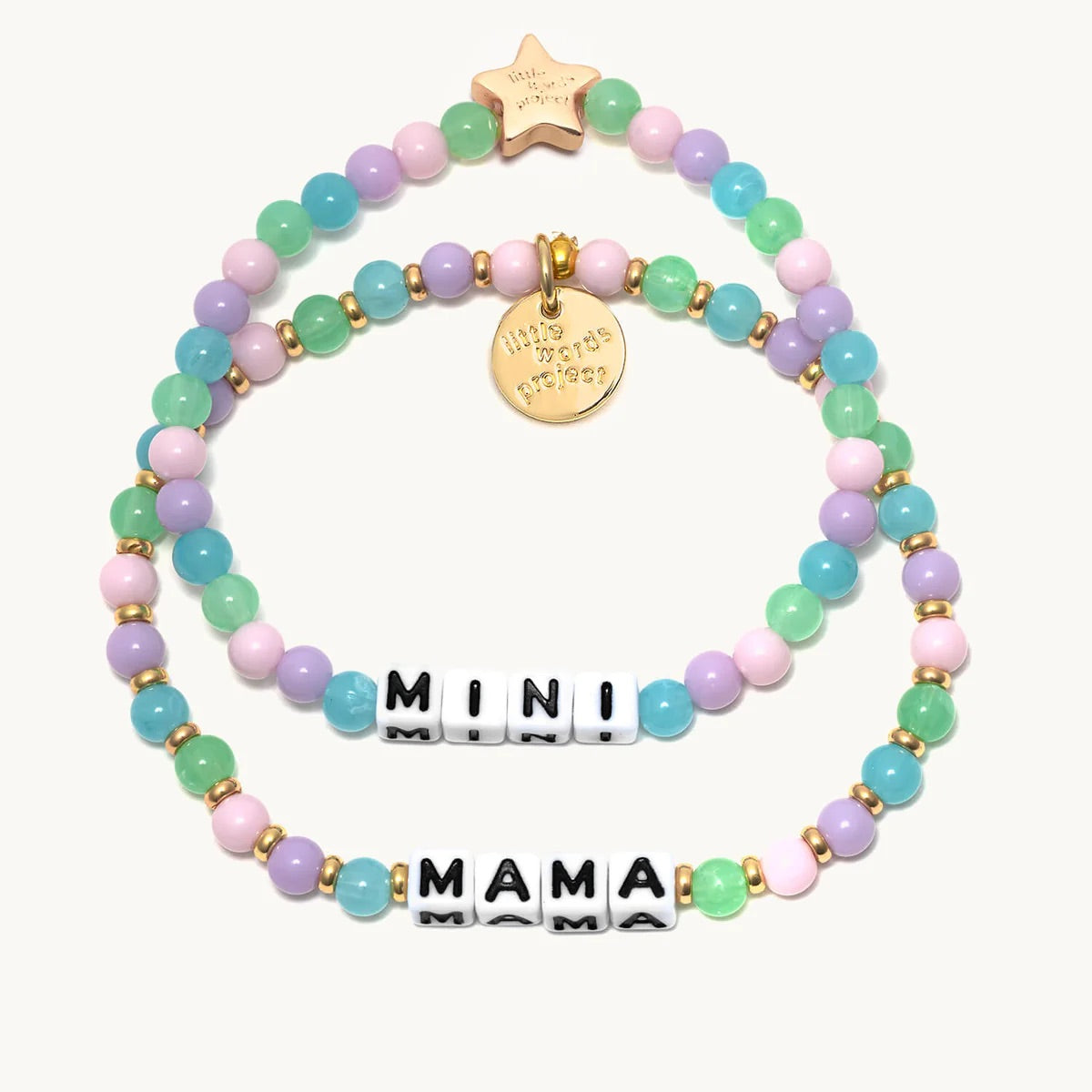 Mini and Mama Little Words Project Bracelet