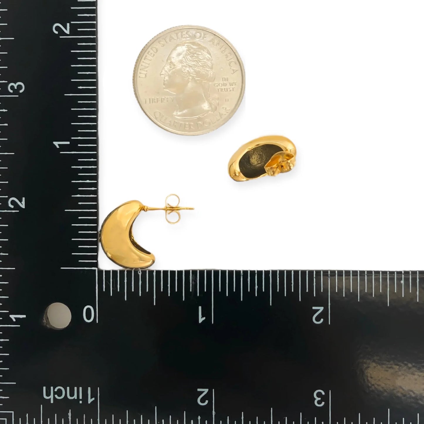 Crescent Shaped Earrings