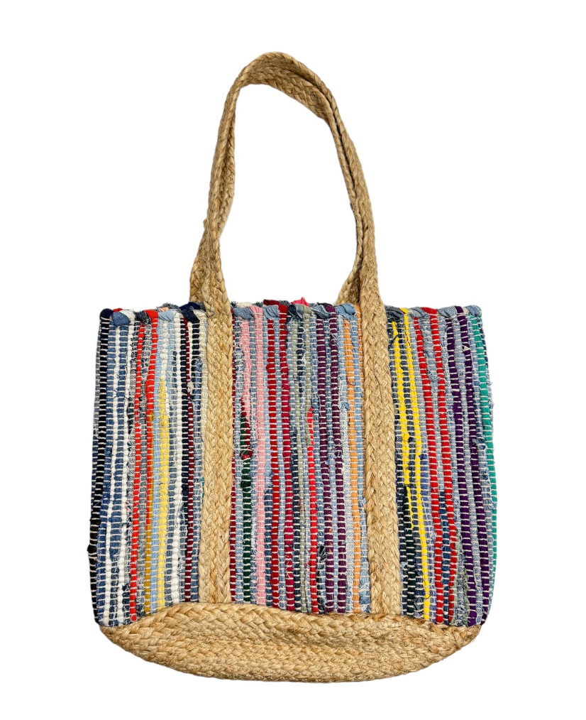 Sunny Collins Mykonos Jute Beach Tote