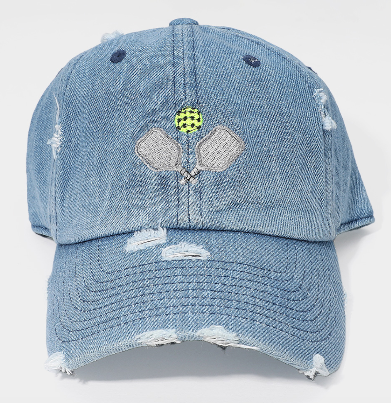 Pickleball Paddle Ball Vintage Baseball Cap