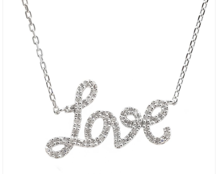 Diamond Love Necklace