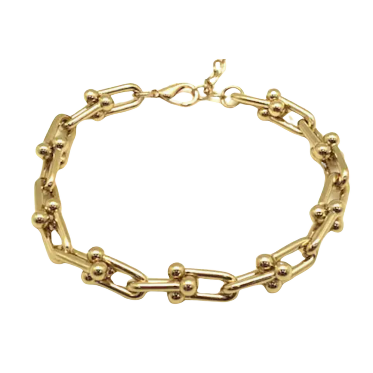 Gold Chunky Link Bracelet
