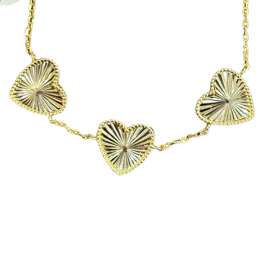 Two Sided Heart Bracelet