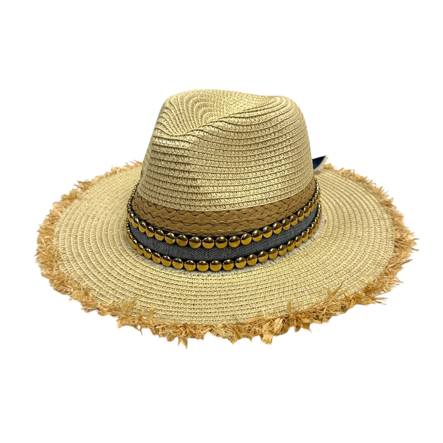 Baja Frayed Straw Hat