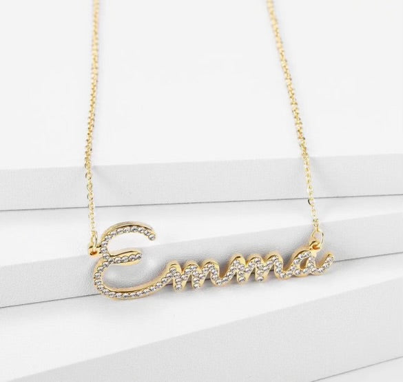 Gold Name Necklace