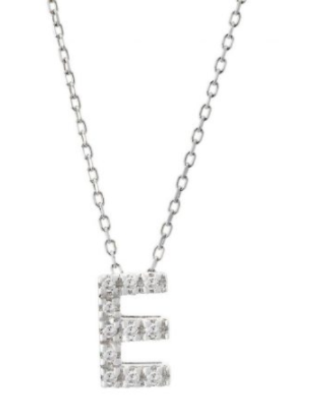 Diamond Initial Necklace