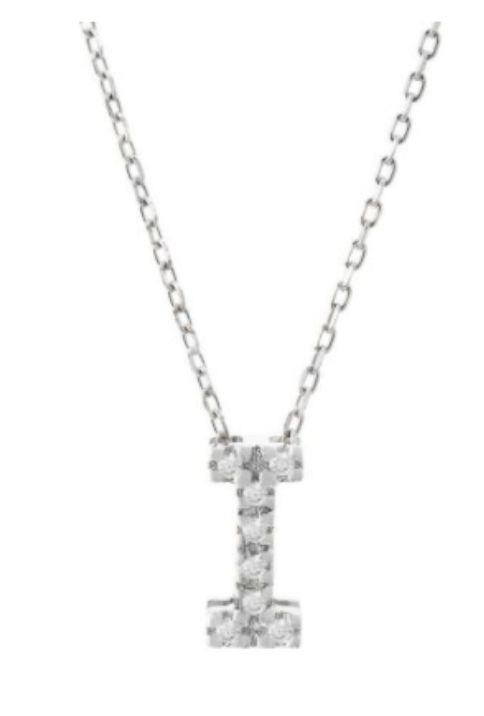 Diamond Initial Necklace