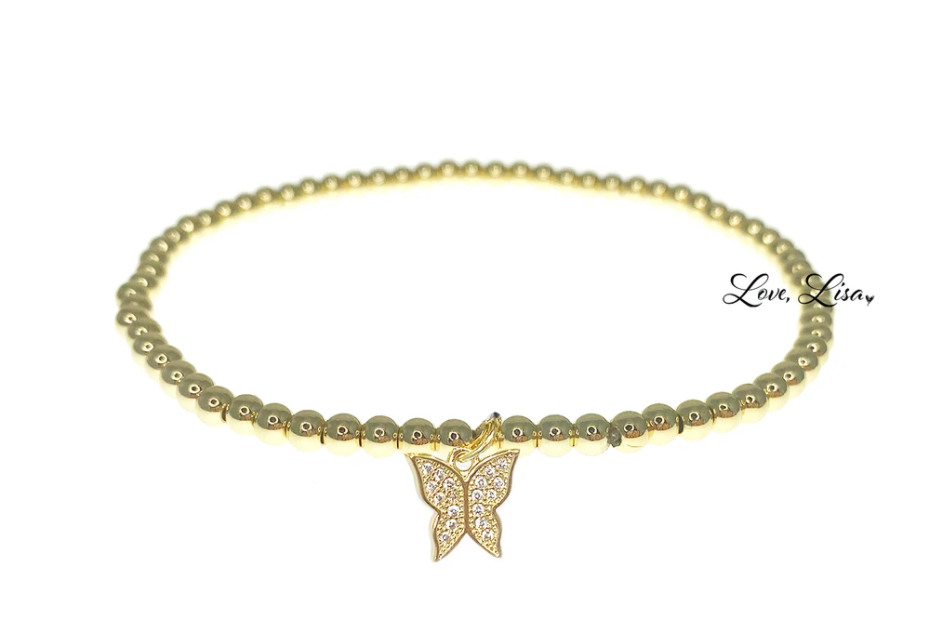 Butterfly Ankle Bracelet