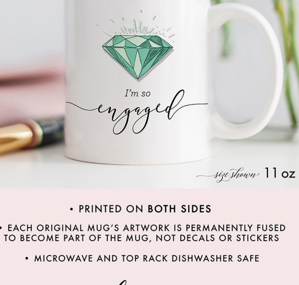 I'm So Engaged Mug