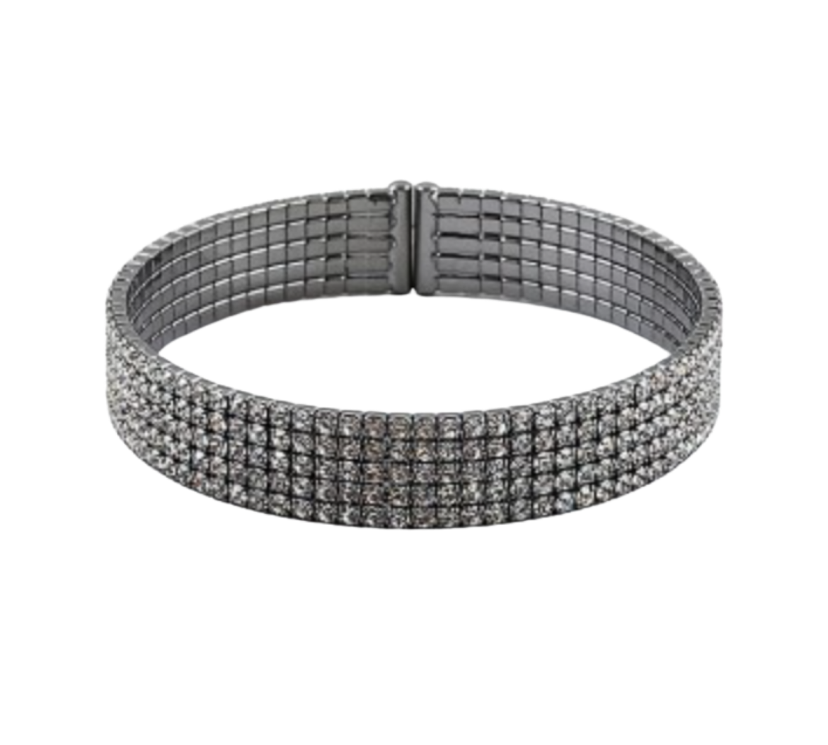 Rhinestone Statement Cuff