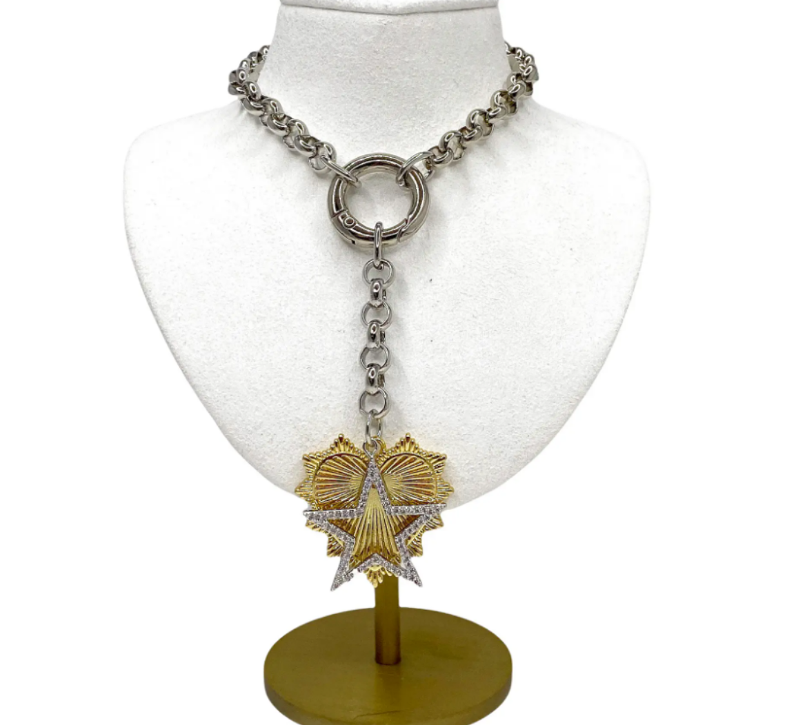 Celebrity Star Love Necklace