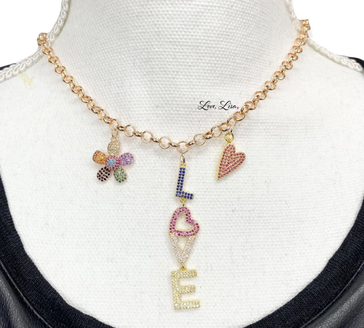 Rose Love Necklace