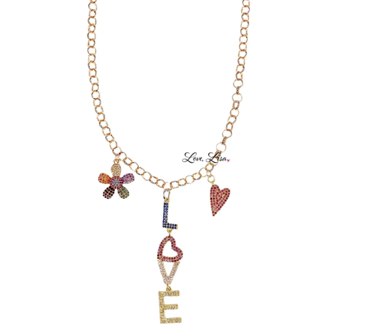 Rose Love Necklace