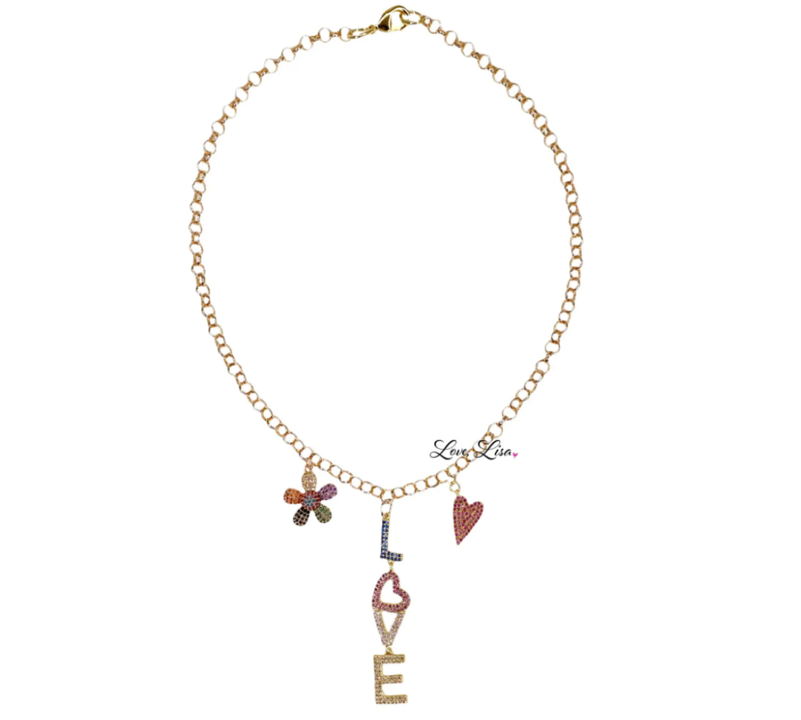 Rose Love Necklace
