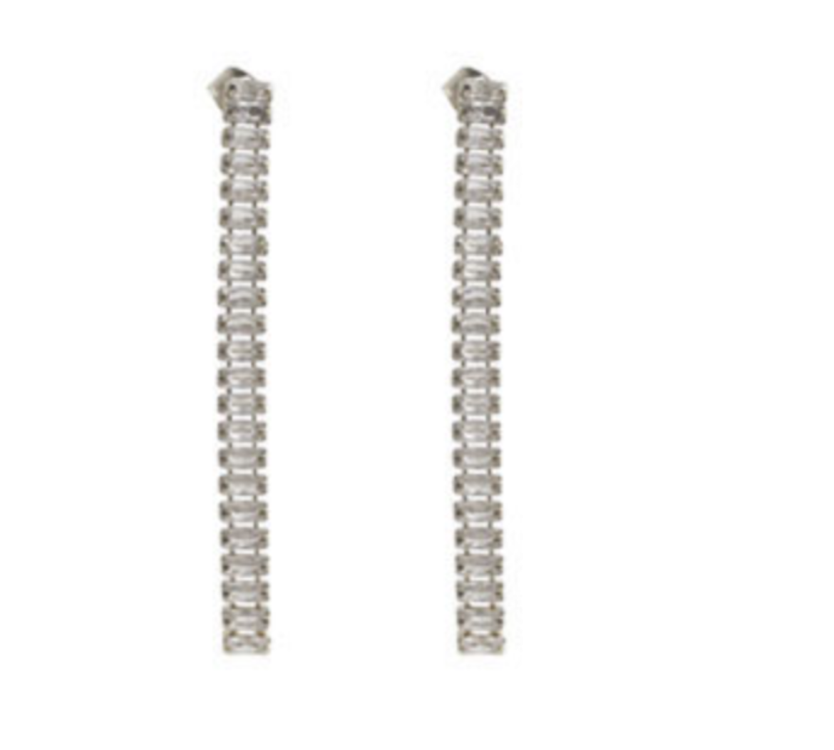 CZ Linear Earring