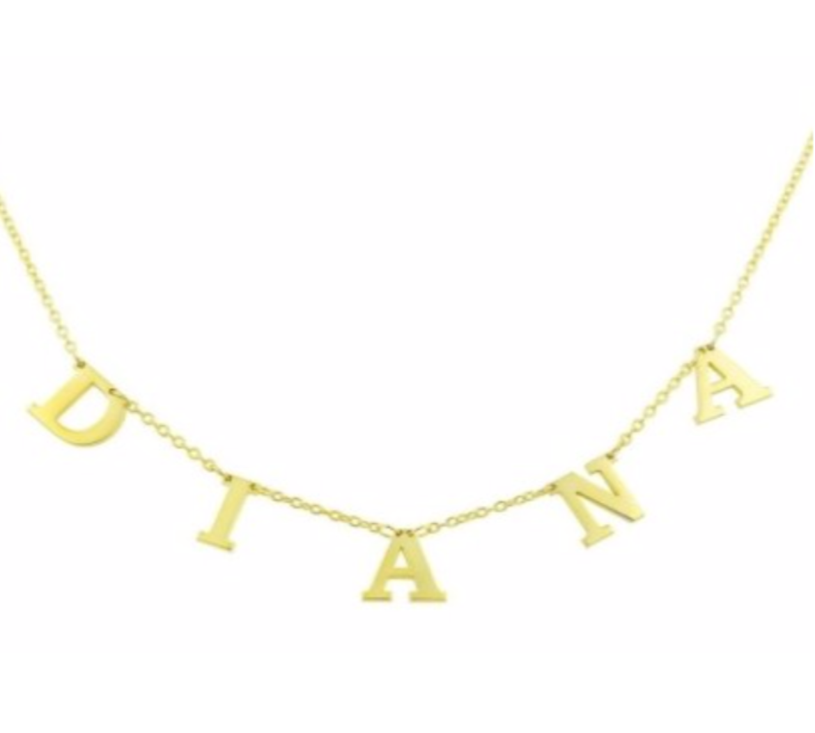 Diana Name Necklace