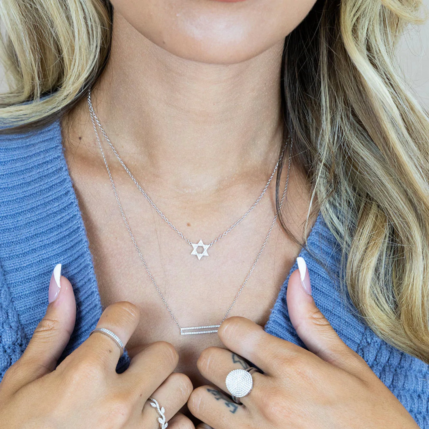 Star of David Necklace