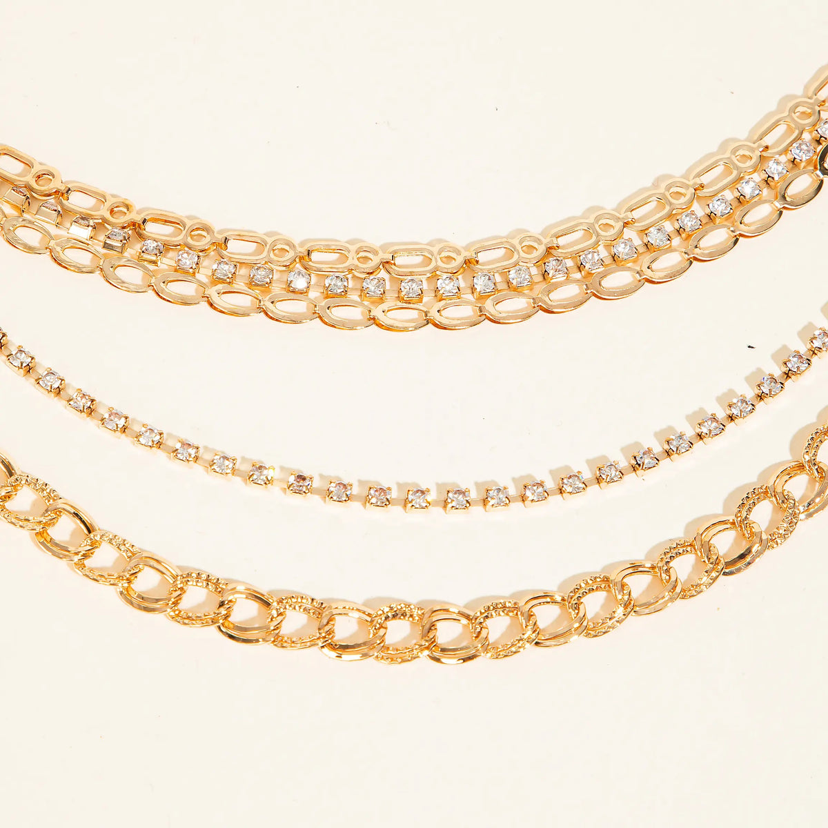 Five Layer Chain Link Belt Lets Accessorize