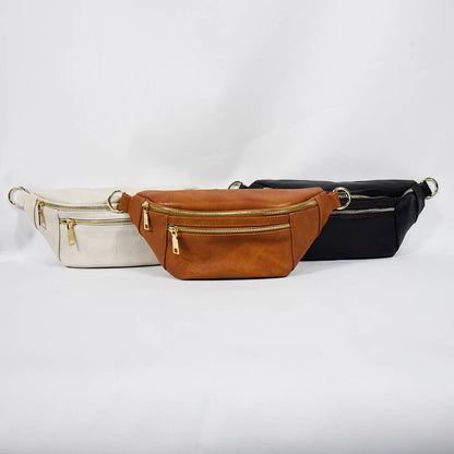The Soho | Dual Zipper Sling Bag