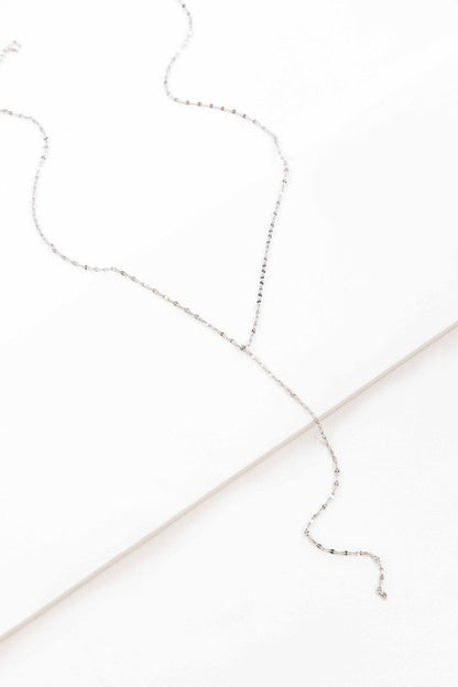 Chain Lariat Necklace