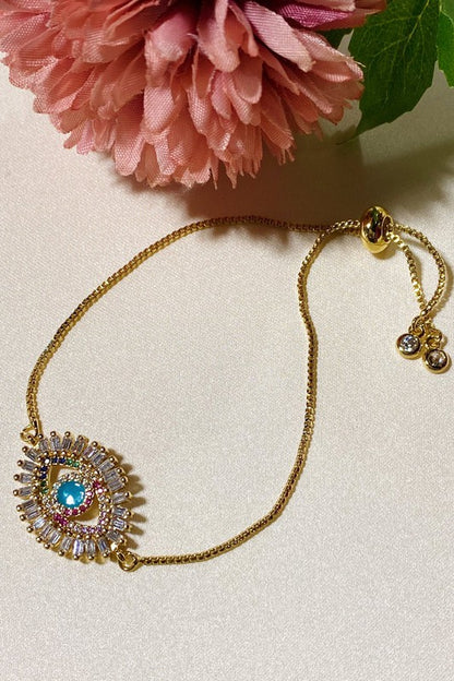 Evil Eye Crystal Bracelet