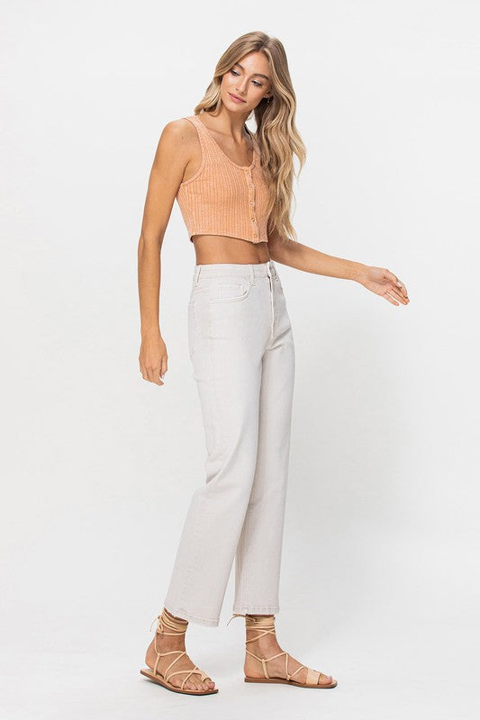 90s Vintage Straight White