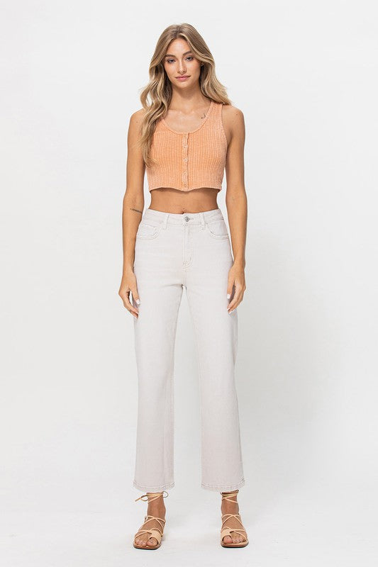 90s Vintage Straight White