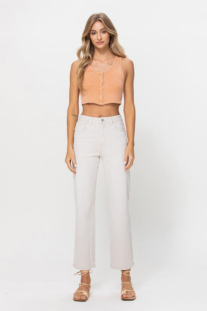 90s Vintage Straight White