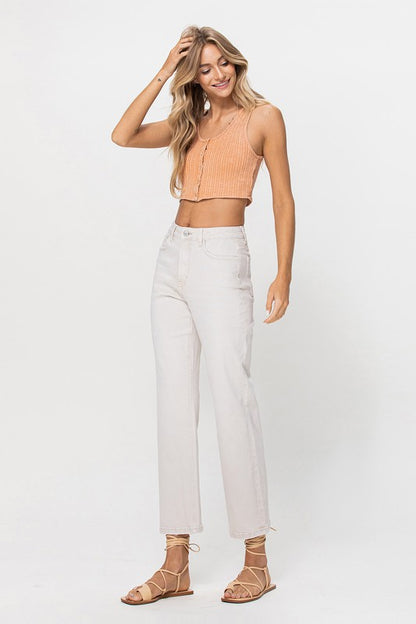 90s Vintage Straight White