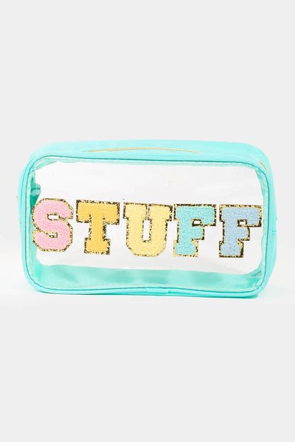 See Through Stuff Print Cosmetic Bag
