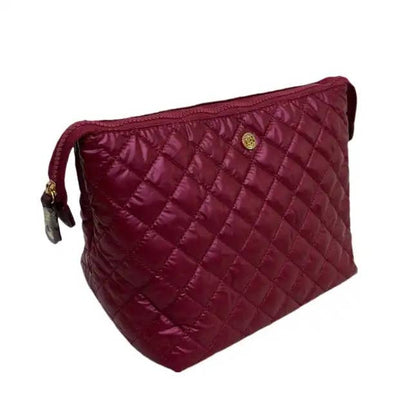 The Debra Diamond Cosmetic Bag Cabernet