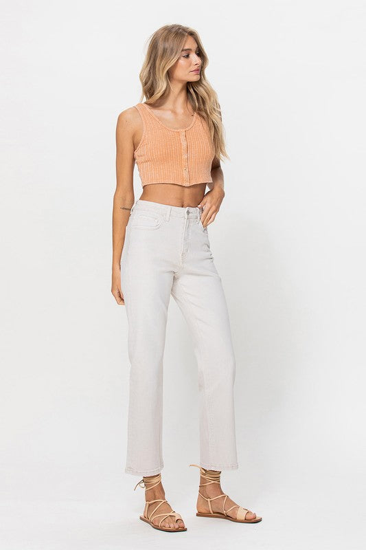 90s Vintage Straight White