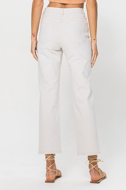 90s Vintage Straight White