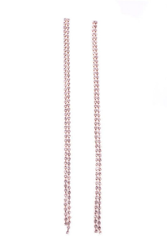 Rhinestone Hanging Earring