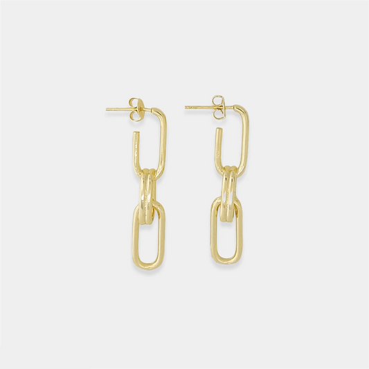 Paperclip Earrings