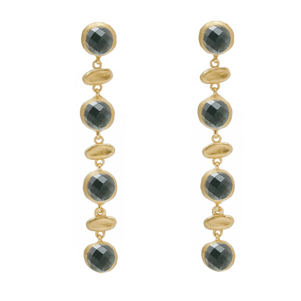 Fila Earrings Pyrite