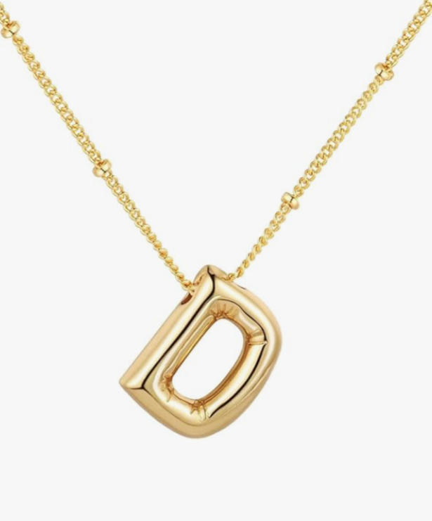 Balloon Initial Necklace