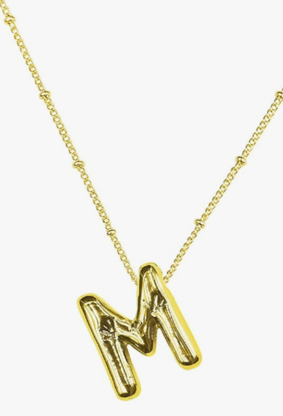 Balloon Initial Necklace
