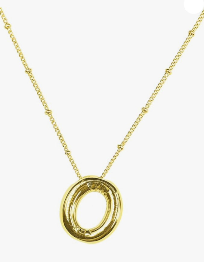 Balloon Initial Necklace