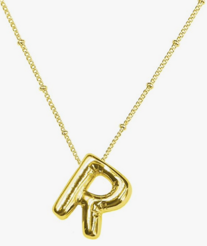 Balloon Initial Necklace