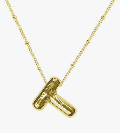 Balloon Initial Necklace