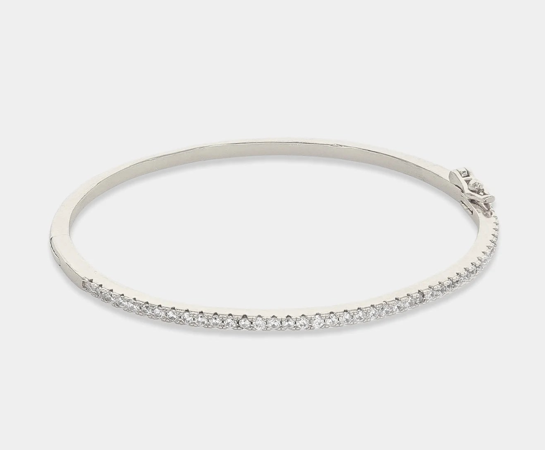 CZ Thin Bangle